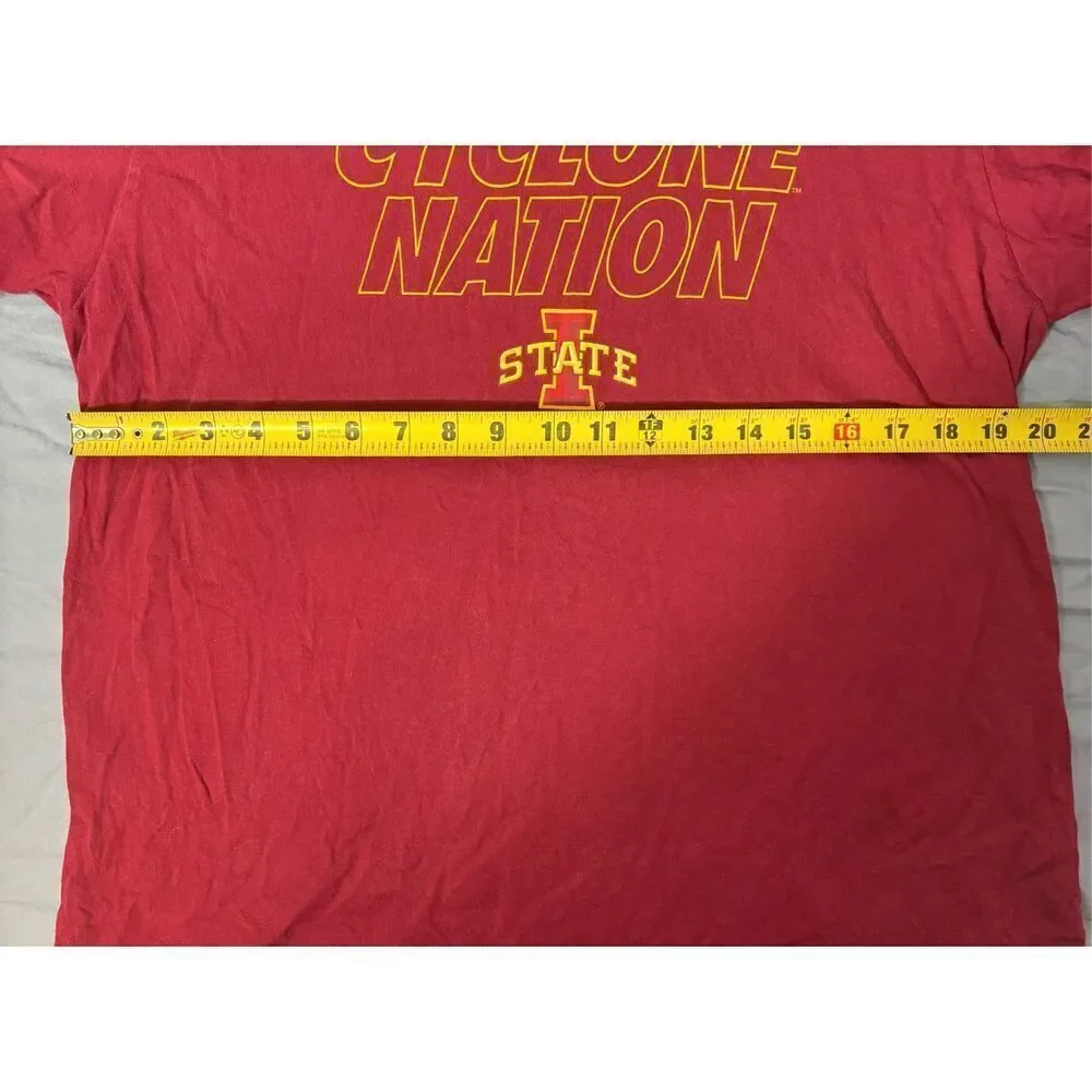 Nike Iowa State Cyclones T Shirt Red Nike Size Large